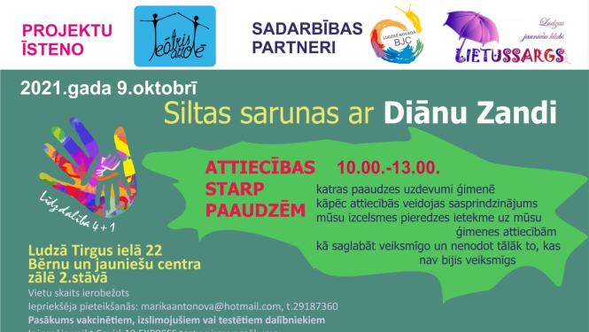 Biedrība Teātris azotē aicina uz tikšanos ar psiholoģi un psihoterapeiti Diānu Zandi