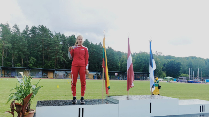Novadniecei 2. vieta vieglatlētikas čempionātā Viļņā!