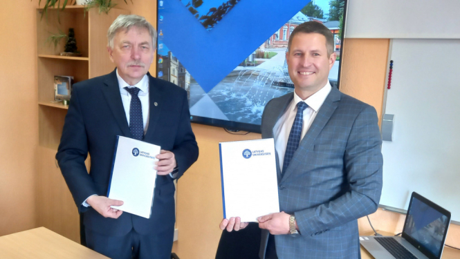 Ludzas novada pašvaldība noslēgusi sadarbības līgumu ar Latvijas Universitāti