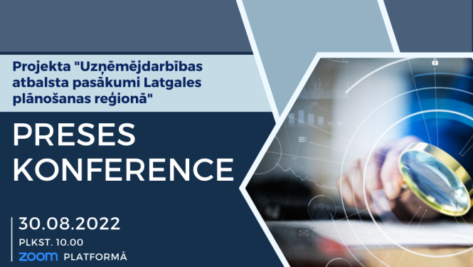 Aicinājums piedalīties projekta “UAP Latgale” preses konferencē