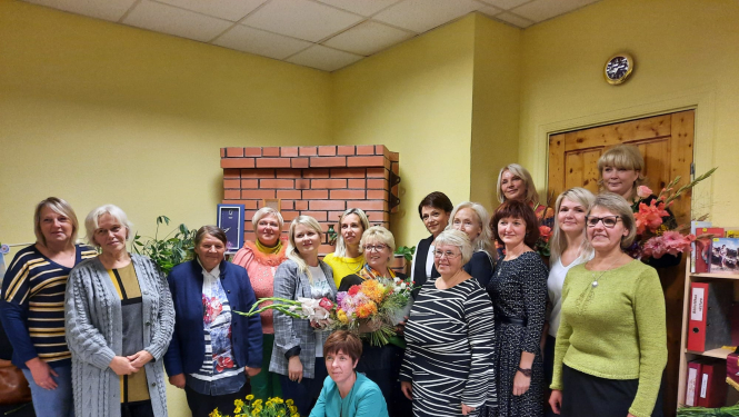 Dzejas diena kopā ar novadnieci Valentīnu Mortukāni