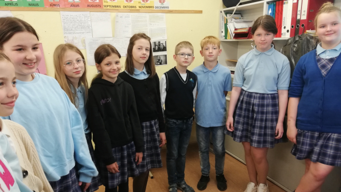 Ludzas Mūzikas skolas skolēni