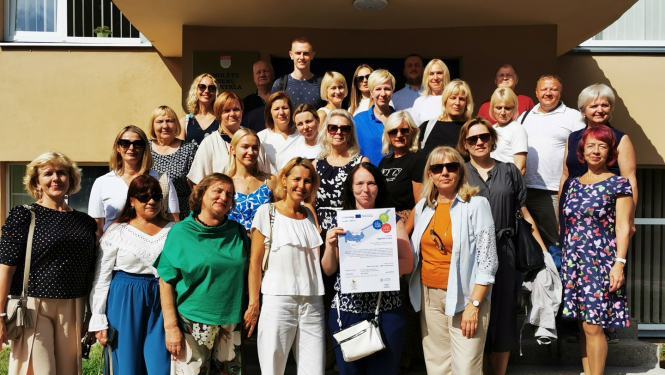 Ludzas Mūzikas pamatskolas pedagogu vizīte Molētu Mākslas skolā Lietuvā