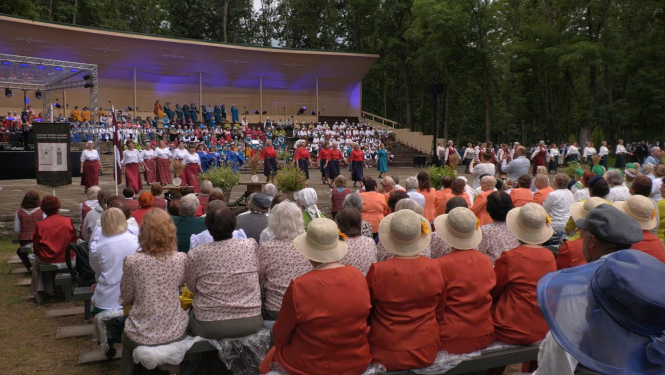 Ludzā noritējis 20. Latgales senioru dziesmu un deju festivāls