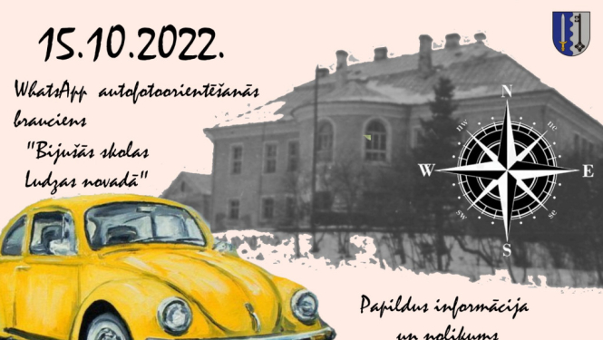 Aicinām piedalīties autofotoorientēšanās braucienā!