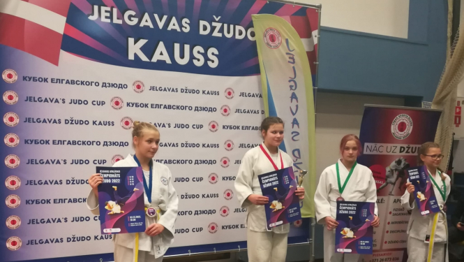 Ludzas novada džudistiem godalgotas vietas Jelgavā 3