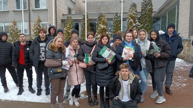 Zilupes vidusskolas audzēkņi apmeklē izstādi "Izglītība un Karjera 2023"