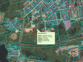 Zemesgabals Krāslavas ielā 1E, Ludzā