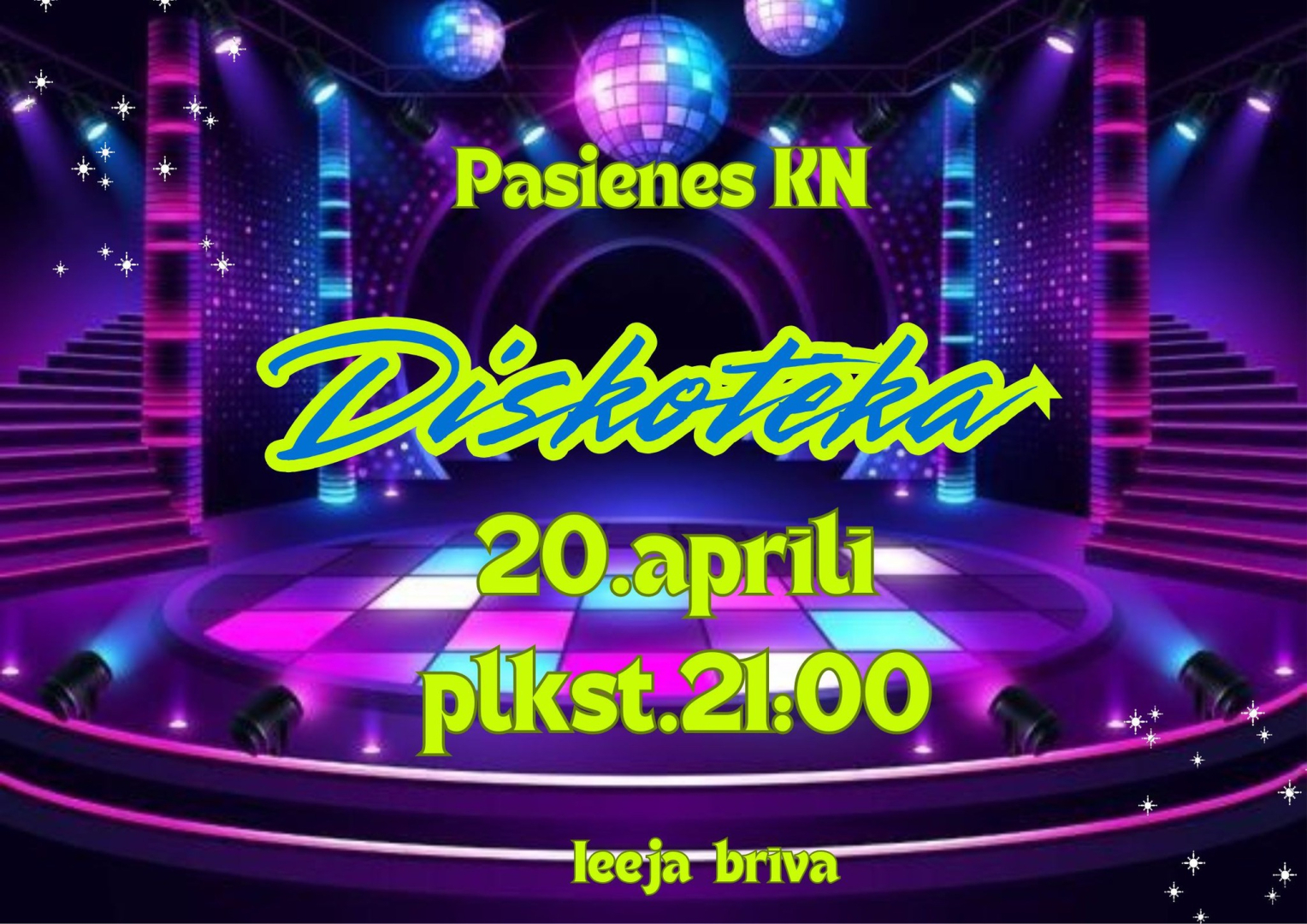 Pasākuma afiša