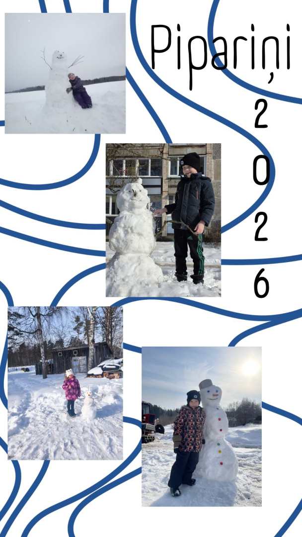 Ziemas prieki Ludzas pirmsskolas izglītības iestādē "Rūķītis"