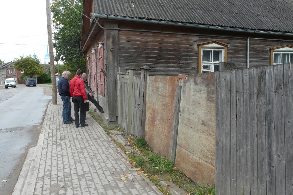  būvvaldes darbinieki apseko vecpilsētu