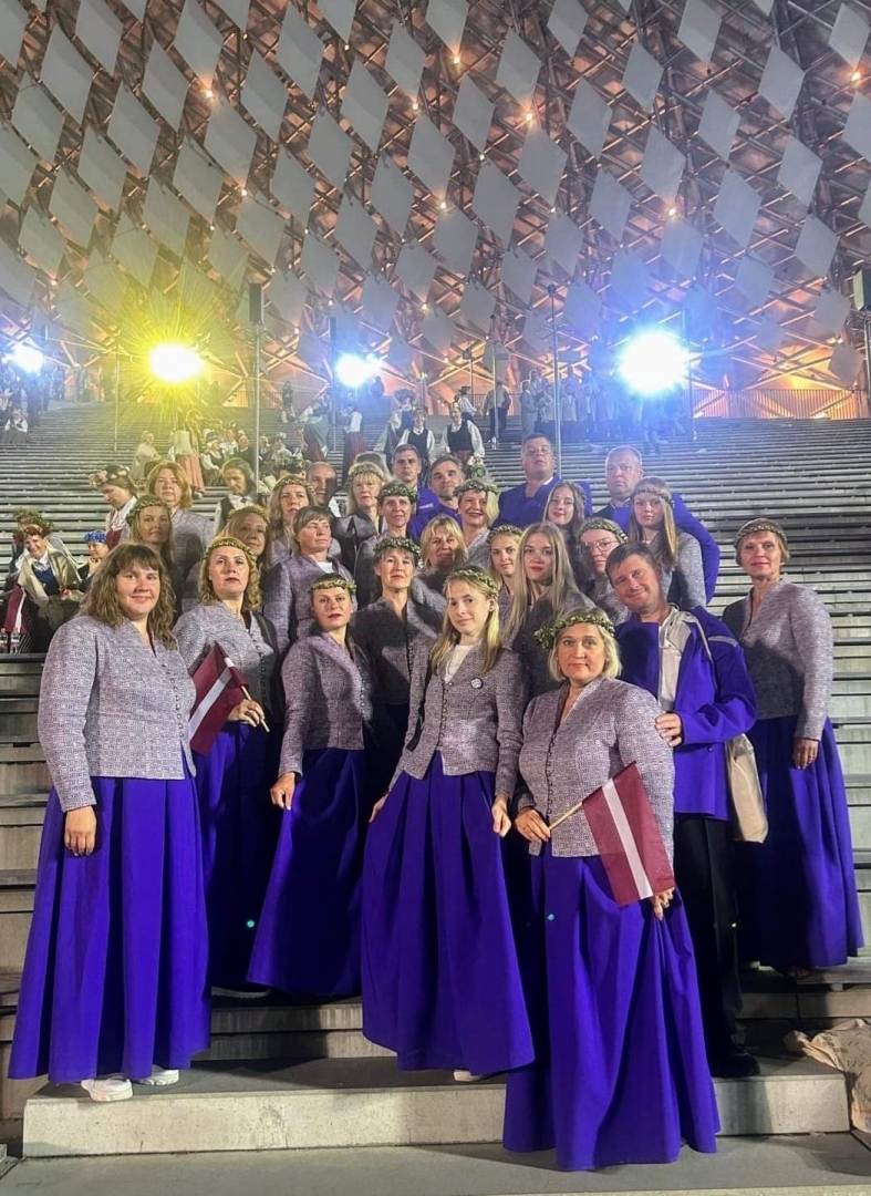 Ludzas novada kolektīvs XXVII Vispārējos latviešu dziesmu un XVII Deju svētkos