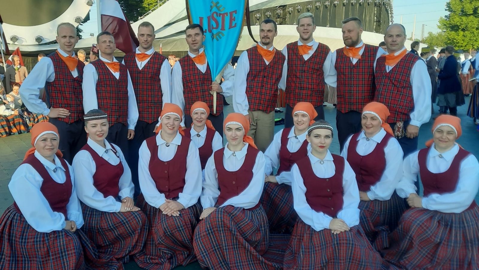 Ludzas novada kolektīvs XXVII Vispārējos latviešu dziesmu un XVII Deju svētkos
