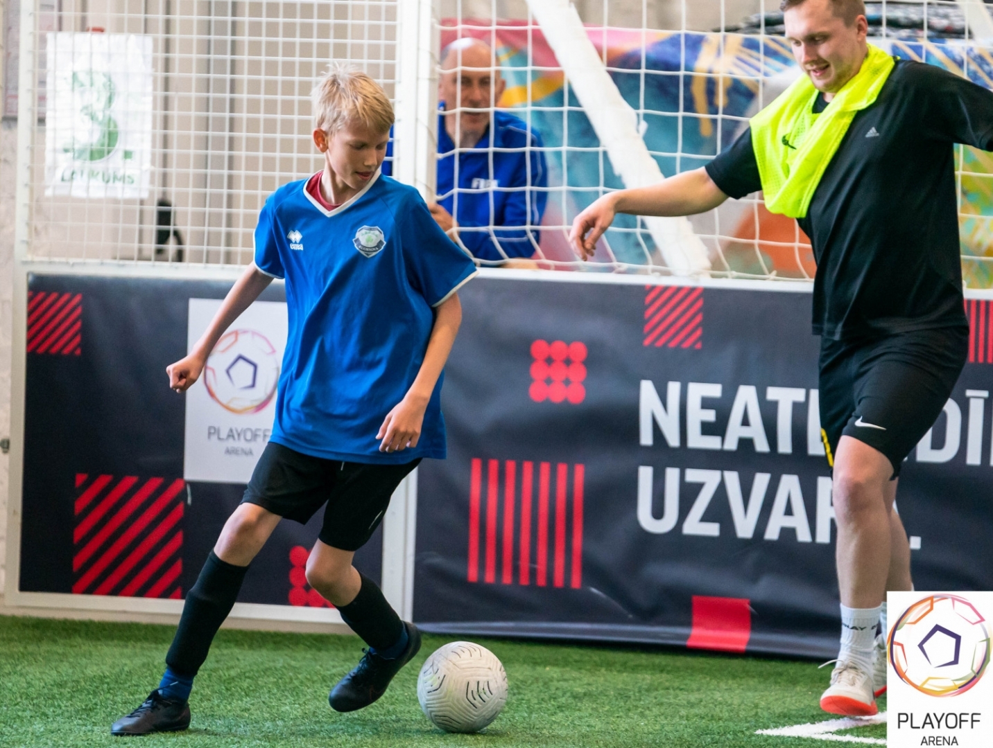 Bagātu pieredzi ieguva jaunie futbola censoņi