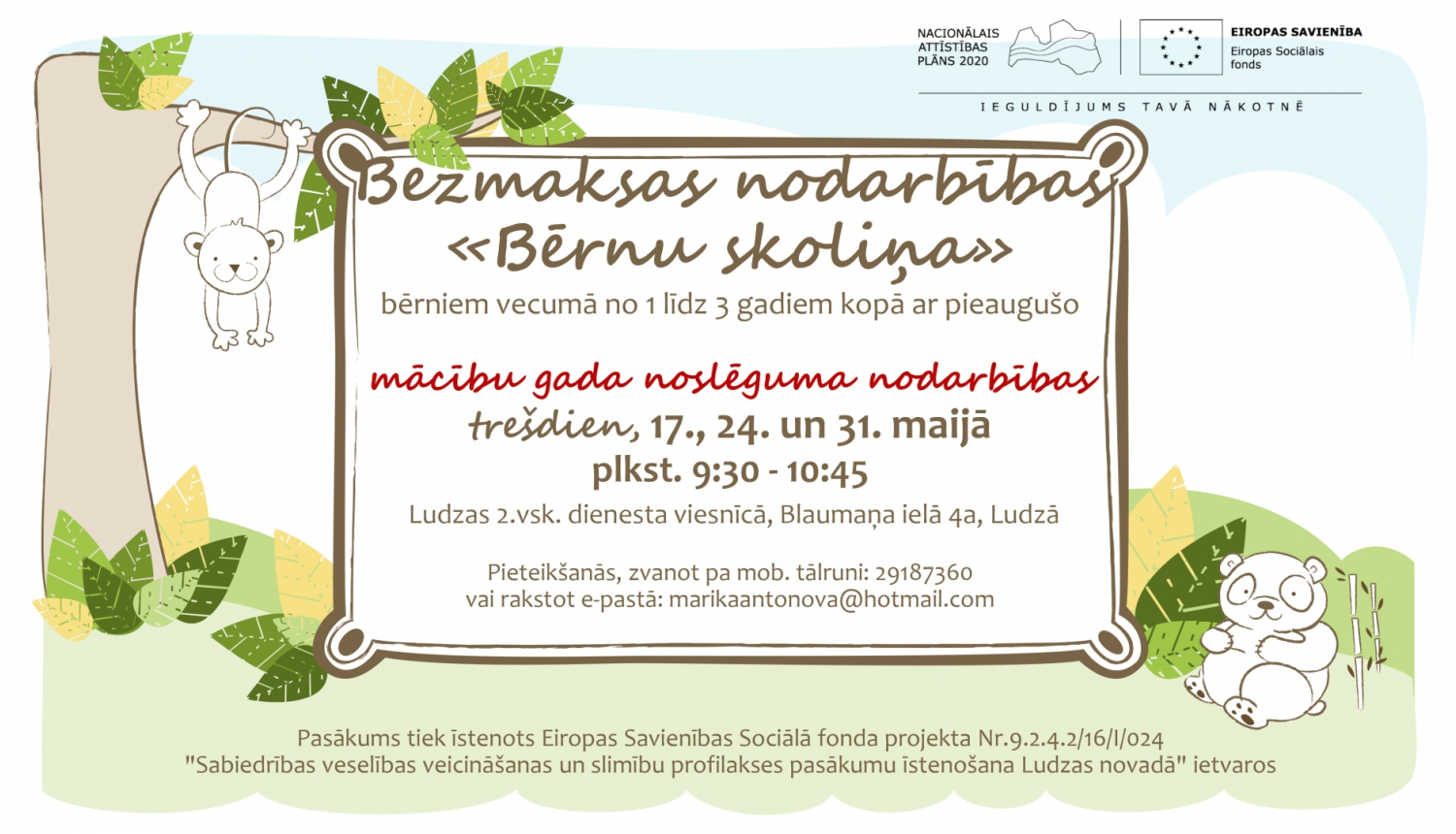 Projekta aktivitātes