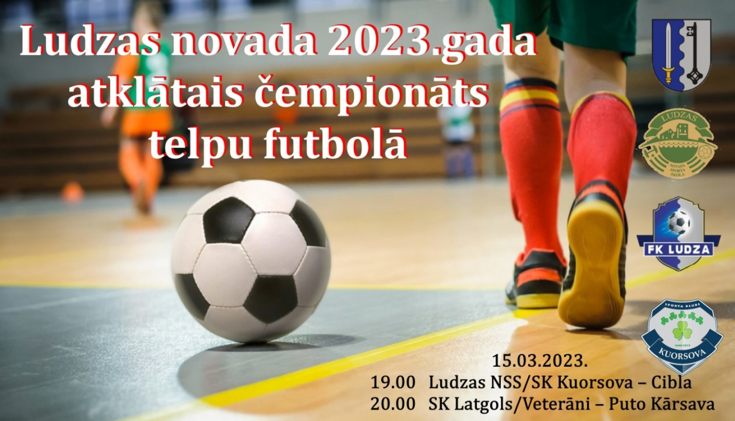 futbola spēles afiša