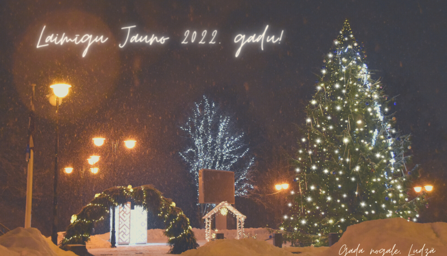 Ludzas novada pašvaldības Jaungada apsveikums