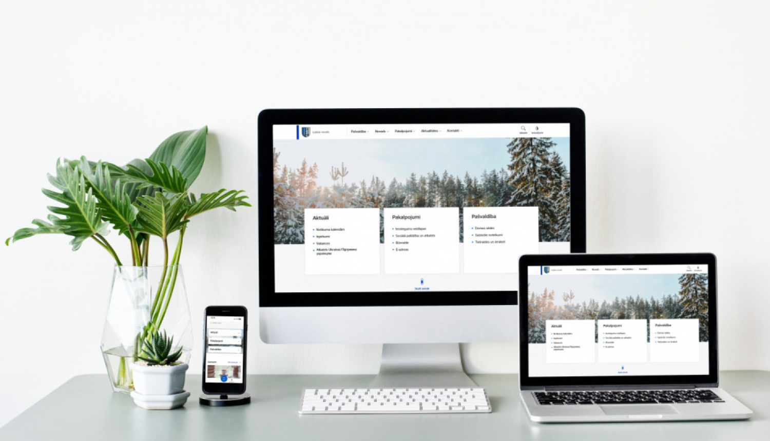 Ludzas novada pašvaldības mājaslapa būs redzama jaunā veidolā!