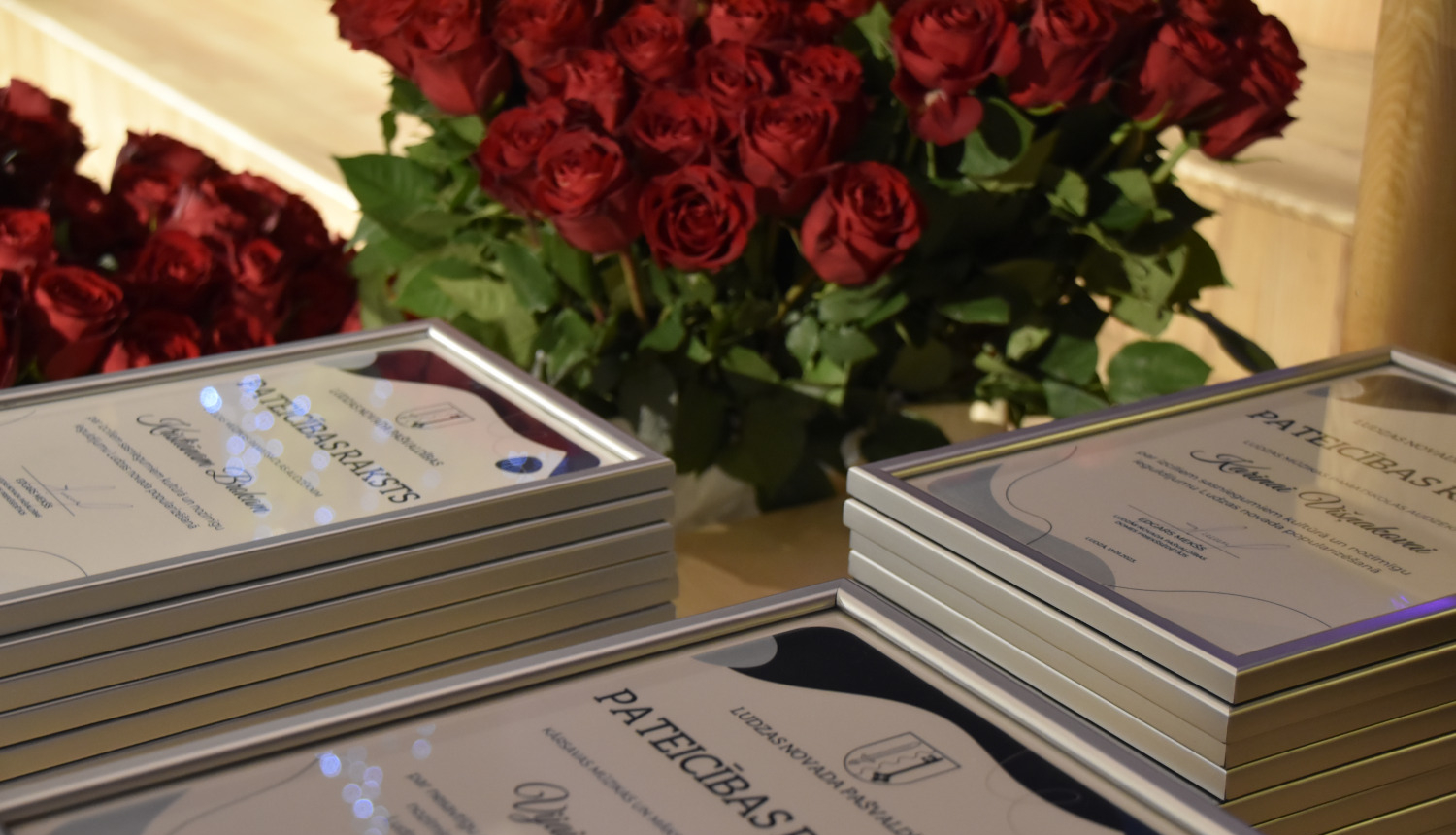 Pasniegti pašvaldības Pateicības raksti par izciliem sasniegumiem sportā un kultūrā