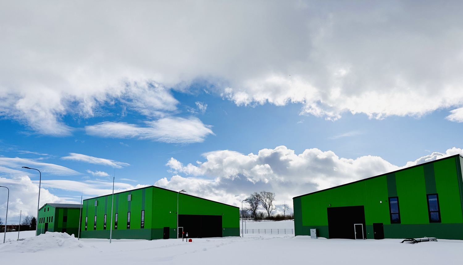 Turpinās būvdarbi ražošanas kompleksa izbūvē Krāslavas ielā 1, Ludzā