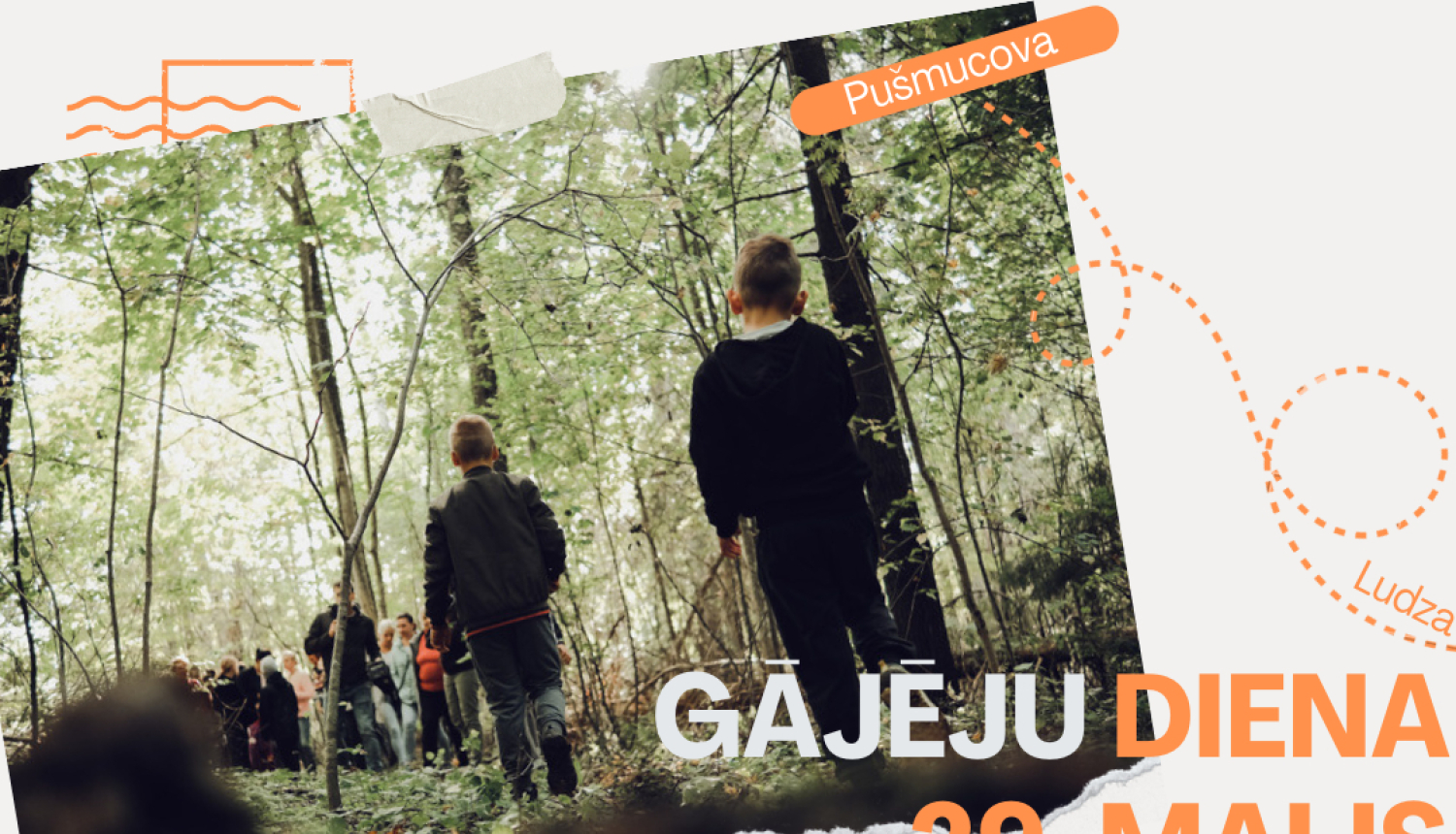 Piedzīvo Gājēju dienu Ezertakā