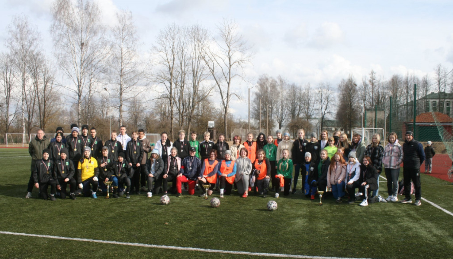 Kārsavā aizvadīts meiteņu futbola turnīrs