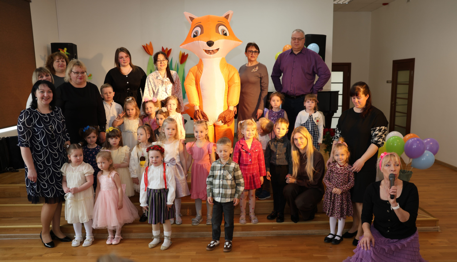 Ludzas novada jaunie talanti pieskandina Kārsavu koncertā “Mazais dziedātājs”