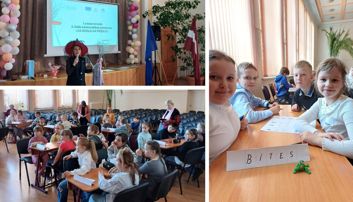 Ludzas novada skolu 2. klašu skolēnu sadraudzības pasākums “Uz skolu – ar prieku!”