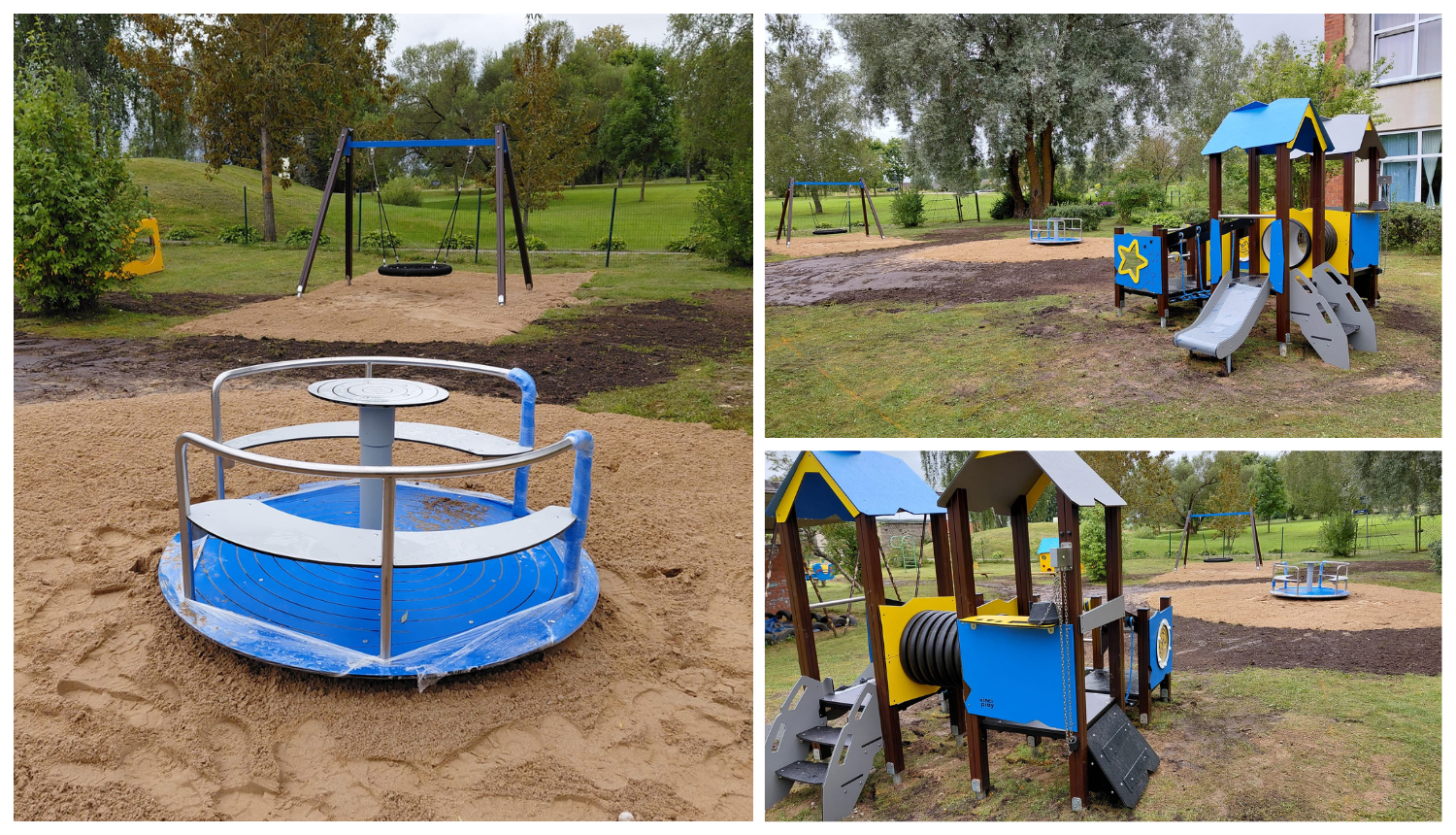 Publicitātes attēls - Briģu pirmsskolā jaunas rotaļu iespējas