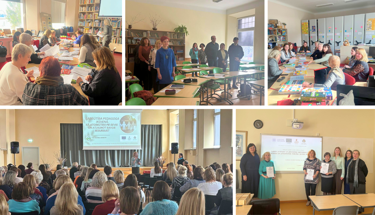 Ludzas novada pedagogu konference “Pieredzes tilts: SADARBĪBA, INOVĀCIJAS UN SKOLOTĀJA SPĒKS”