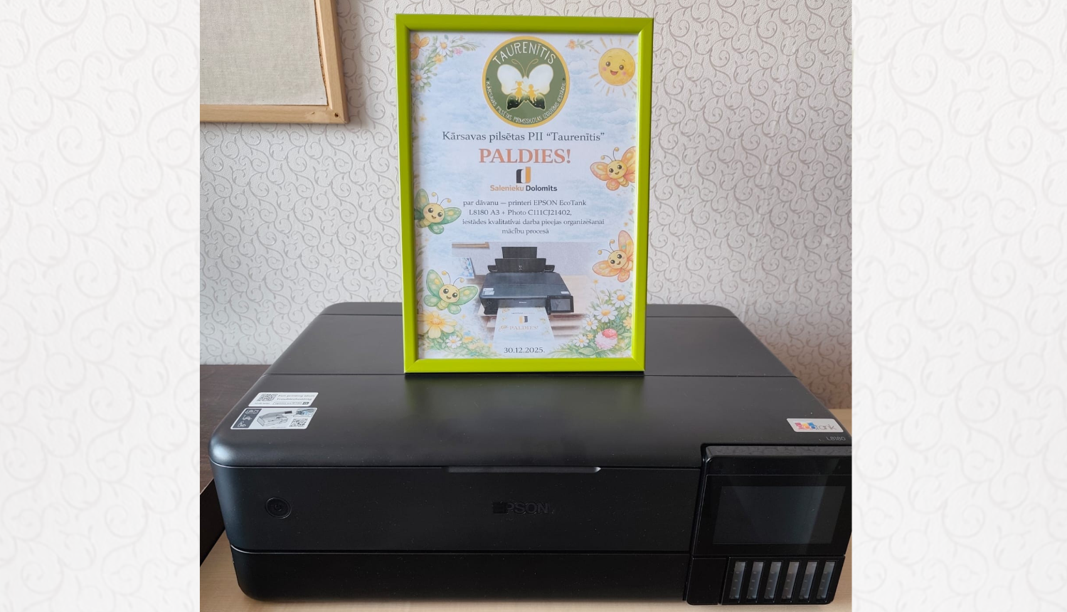 Jaunas tehnoloģijas Kārsavas pilsētas pirmsskolas izglītības iestādes “Taurenītis” mācību procesa uzlabošanai