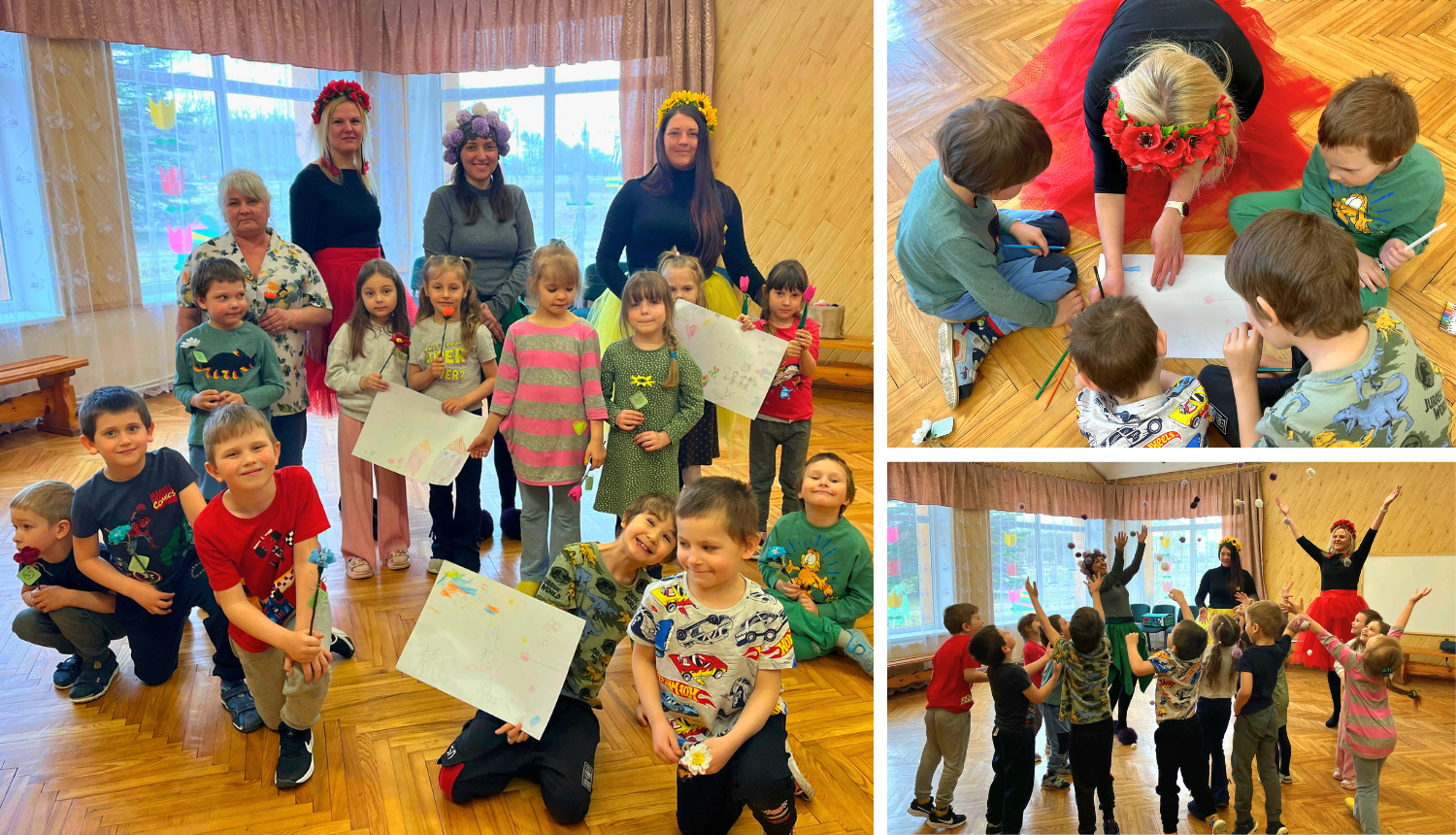 Malnavas pagasta pirmsskolas izglītības iestādes "Sienāzītis" audzēkņi caur pļavas puķu stāstu apgūst empātiju un iekļaušanu