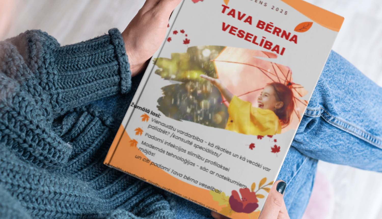 Iznācis jaunais digitālais žurnāls “Tava bērna veselībai”: drošs un uzticams ceļvedis bērna labbūtībai