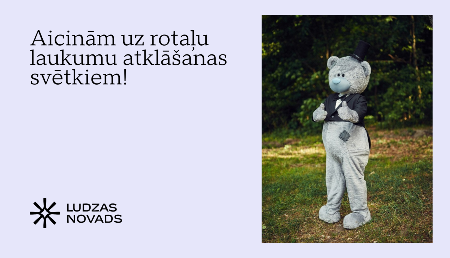 Aicinām uz rotaļu laukumu atklāšanas svētkiem!