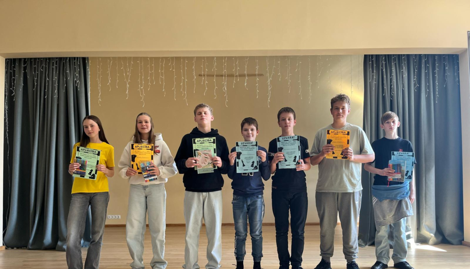 Vizuālis - Šaha turnīrs 7. klašu skolēniem – prāta cīņas, līderība un iedvesma