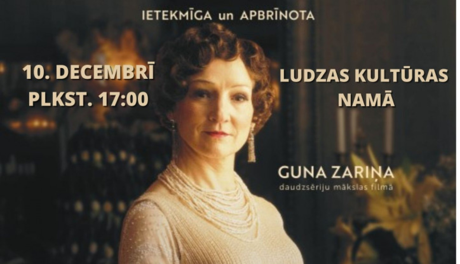 Filma “Emīlija. Preses karaliene” Ludzā