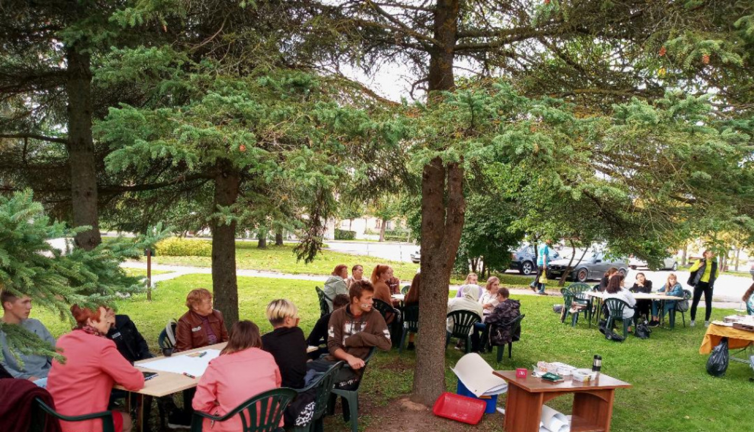 Aizvadīts pasākums “Demokrātijas kafejnīca”