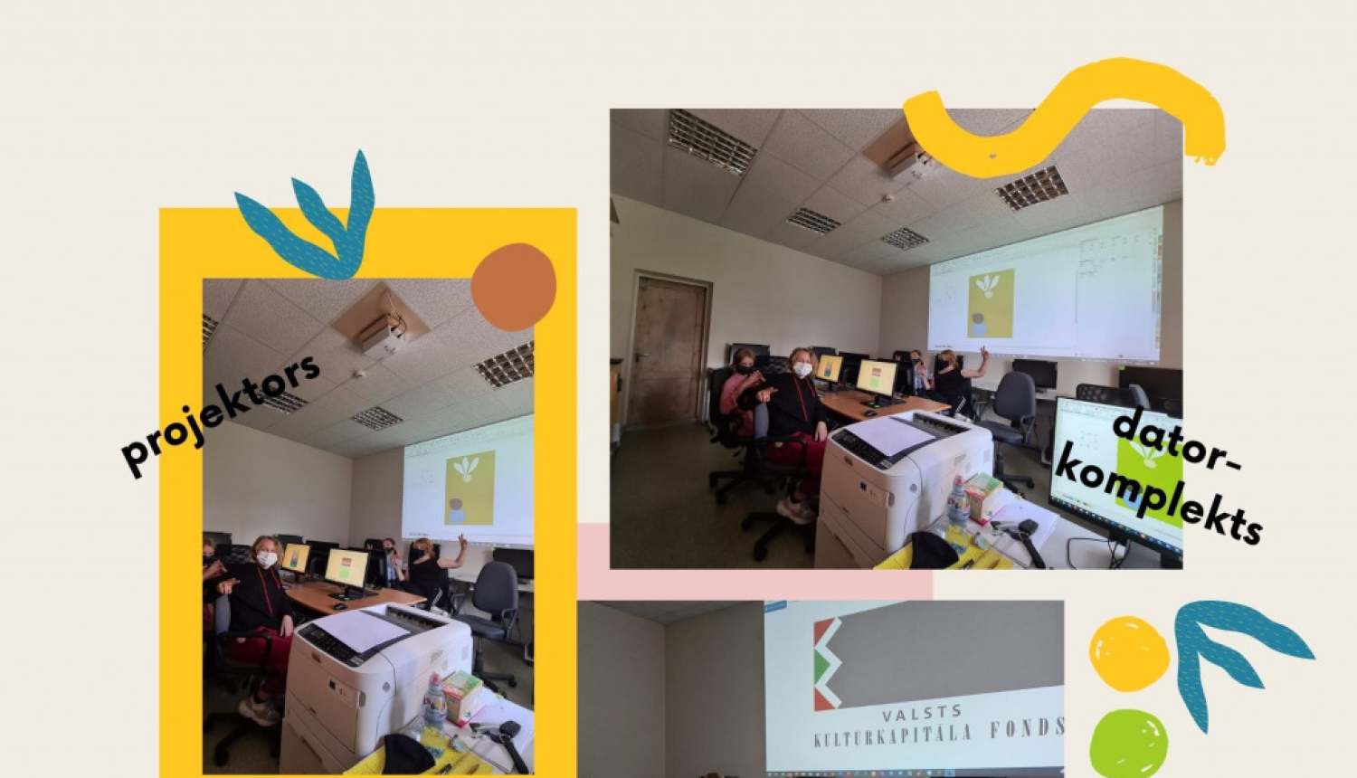 Projekta ietvaros J. Soikāna Ludzas mākslas skolā papildina datorgrafikas klases aprīkojumu