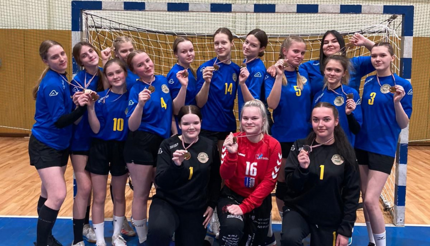 Ludzas novada Sporta skolas handolistēm 3.vieta