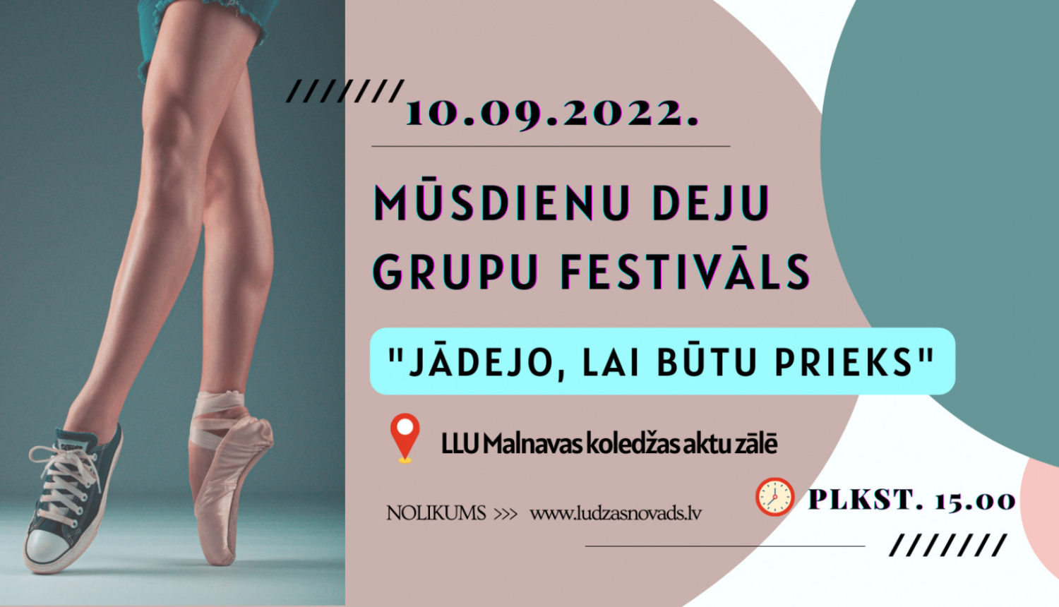 Ludzas novadā notiks mūsdienu deju grupu festivāls “Jādejo, lai būtu prieks”