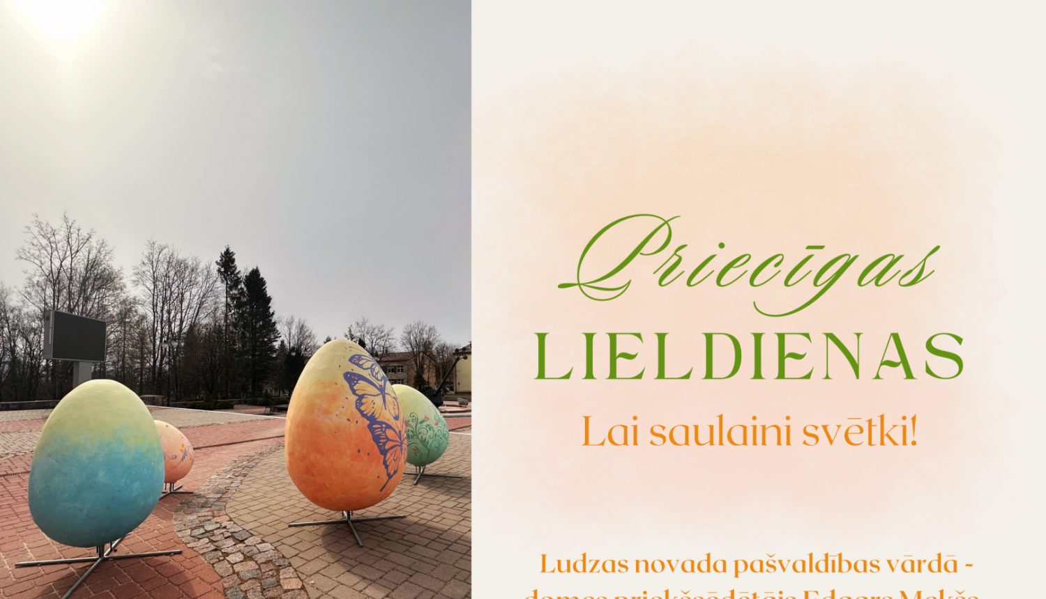 Lieldienu apsveikums