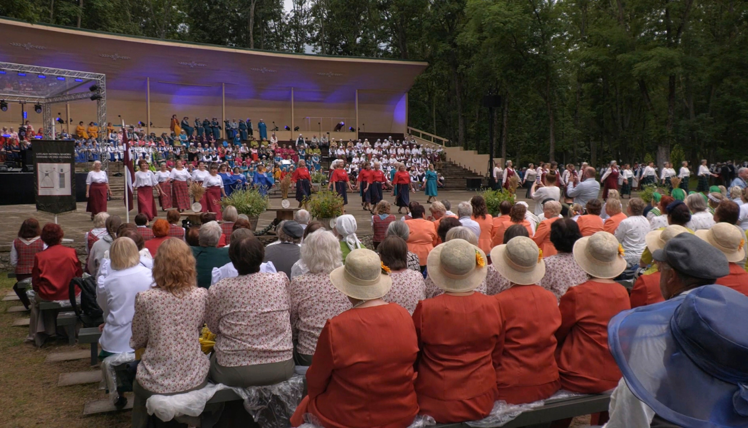 Ludzā noritējis 20. Latgales senioru dziesmu un deju festivāls