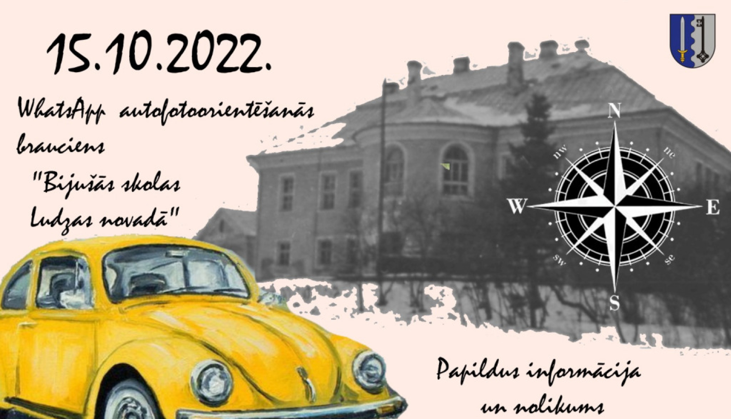 Aicinām piedalīties autofotoorientēšanās braucienā!