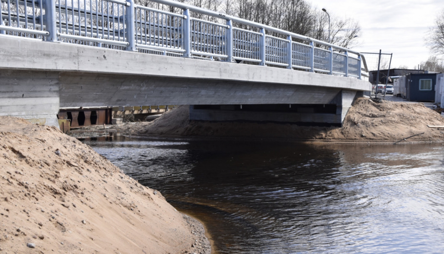 Tika atsākti “Govju tilta” pārbūves darbi