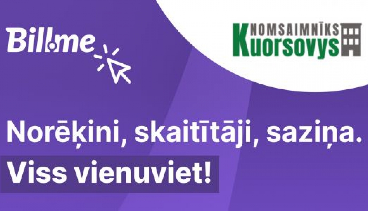 Jaunā norēķinu un saziņas vietne SIA “Kārsavas namsaimnieks” klientiem