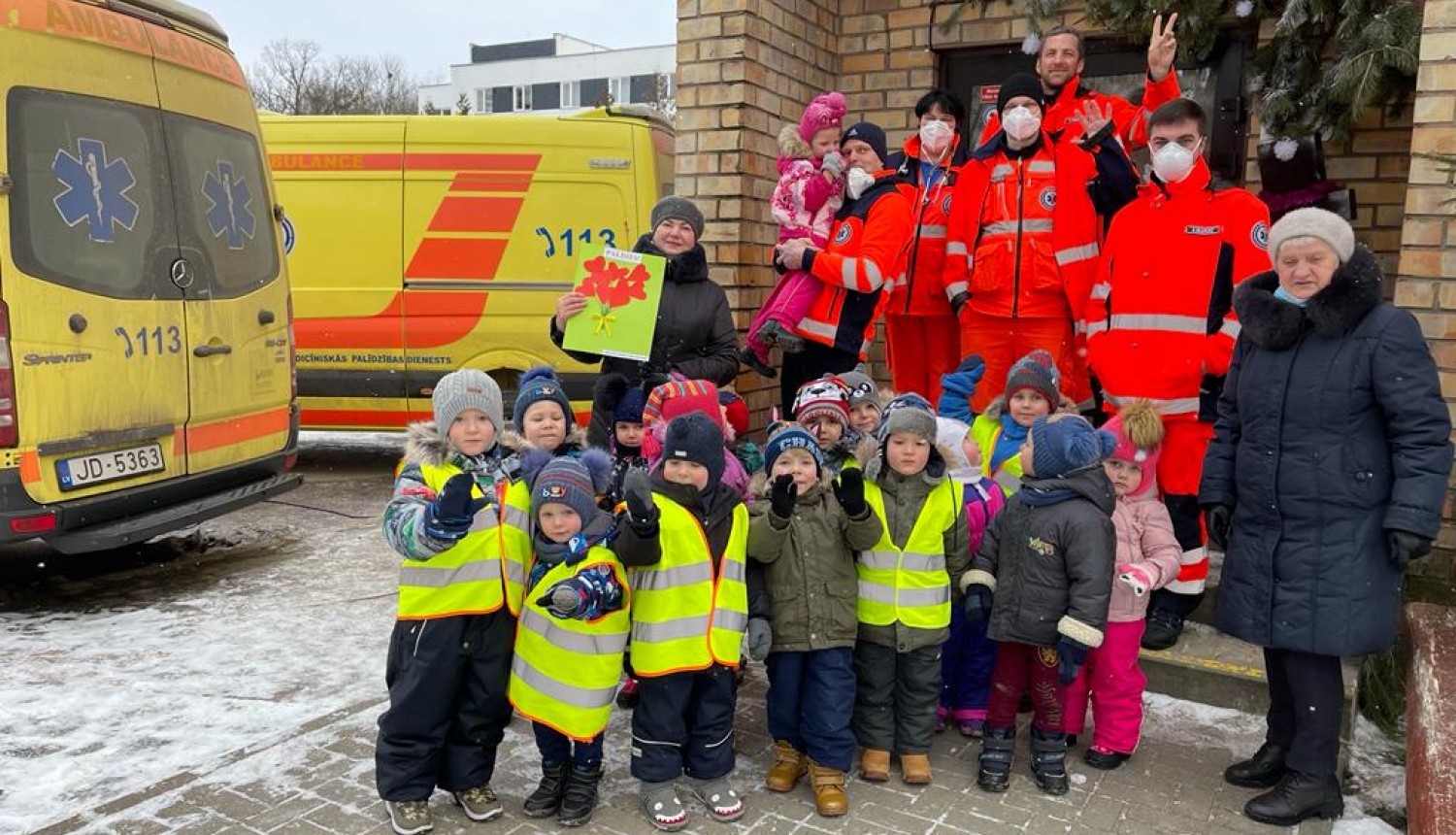 PALDIES no Ludzas pilsētas pirmsskolas izglītības iestādes “Namiņš”