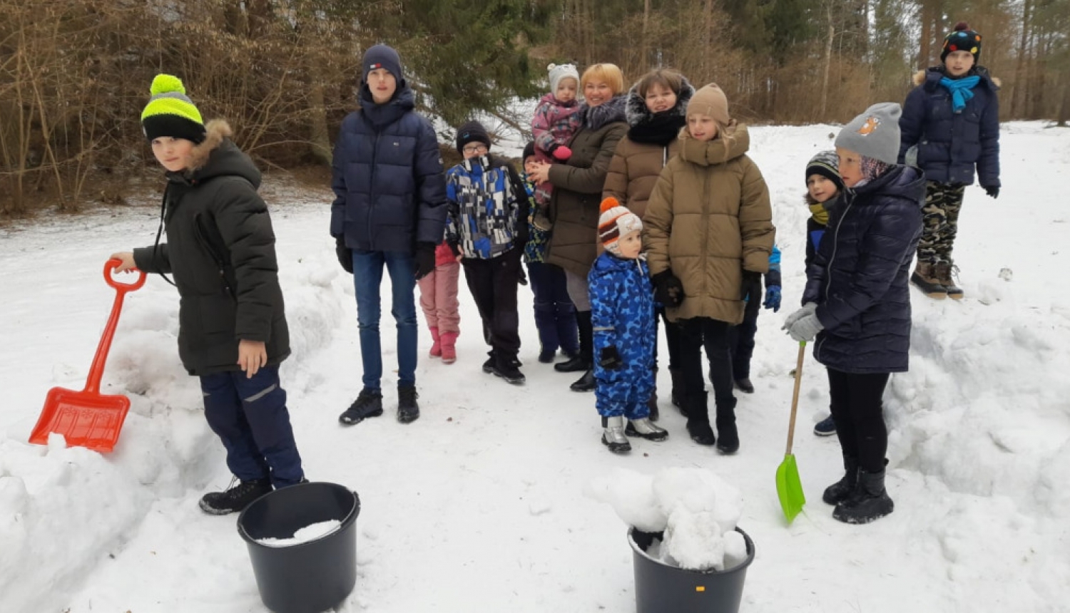 Meteņdienas sporta pasākums Ciblā