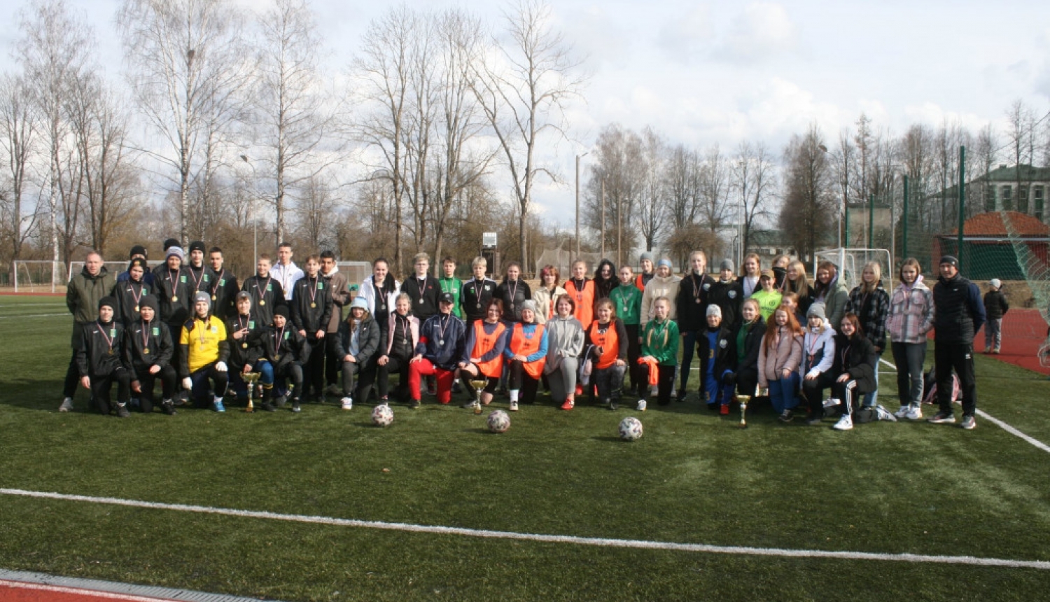 Kārsavā aizvadīts meiteņu futbola turnīrs