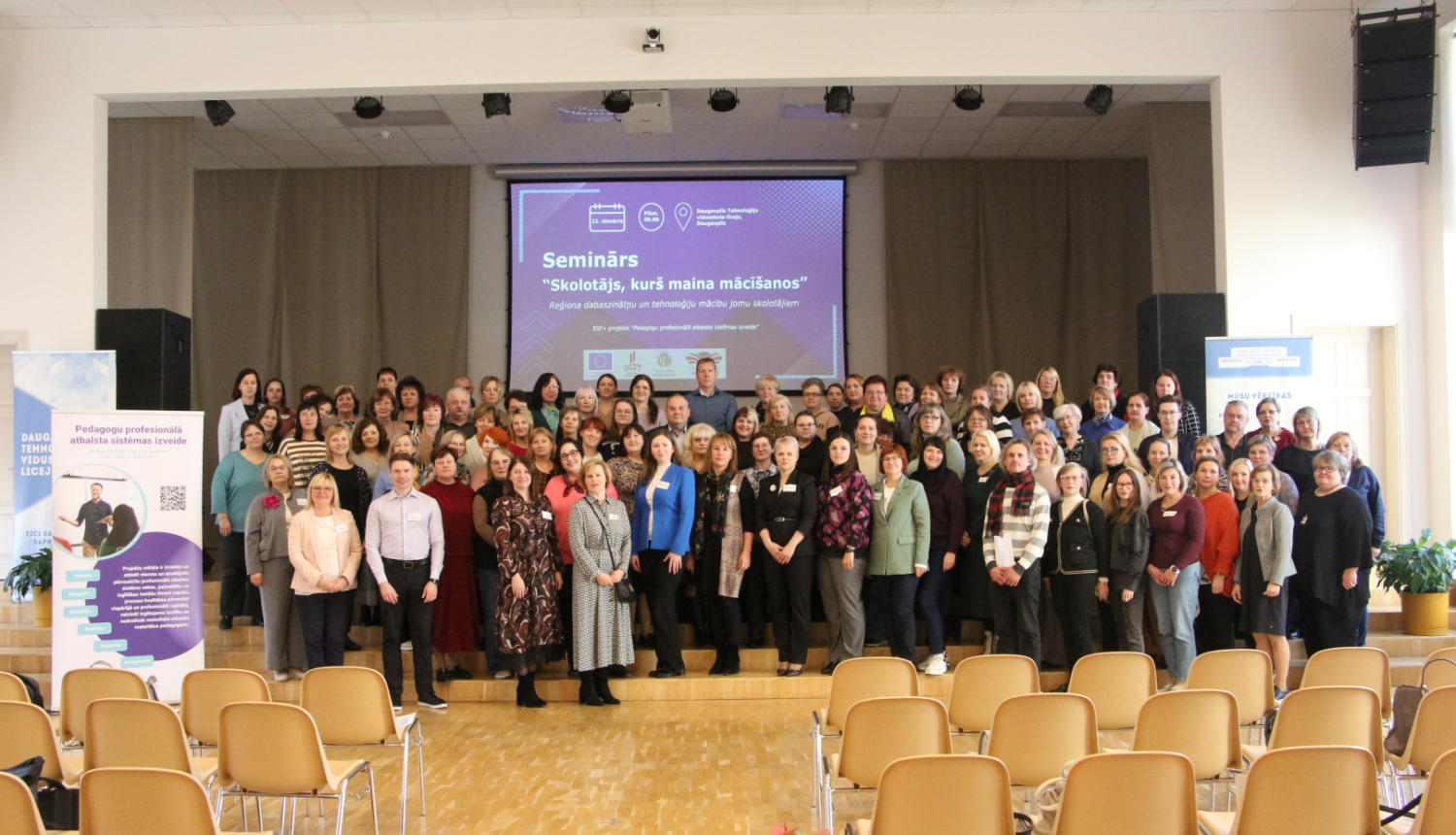 Ludzas novada pedagogi piedalās reģionālajā tīklošanās seminārā “Skolotājs, kurš maina mācīšanos”
