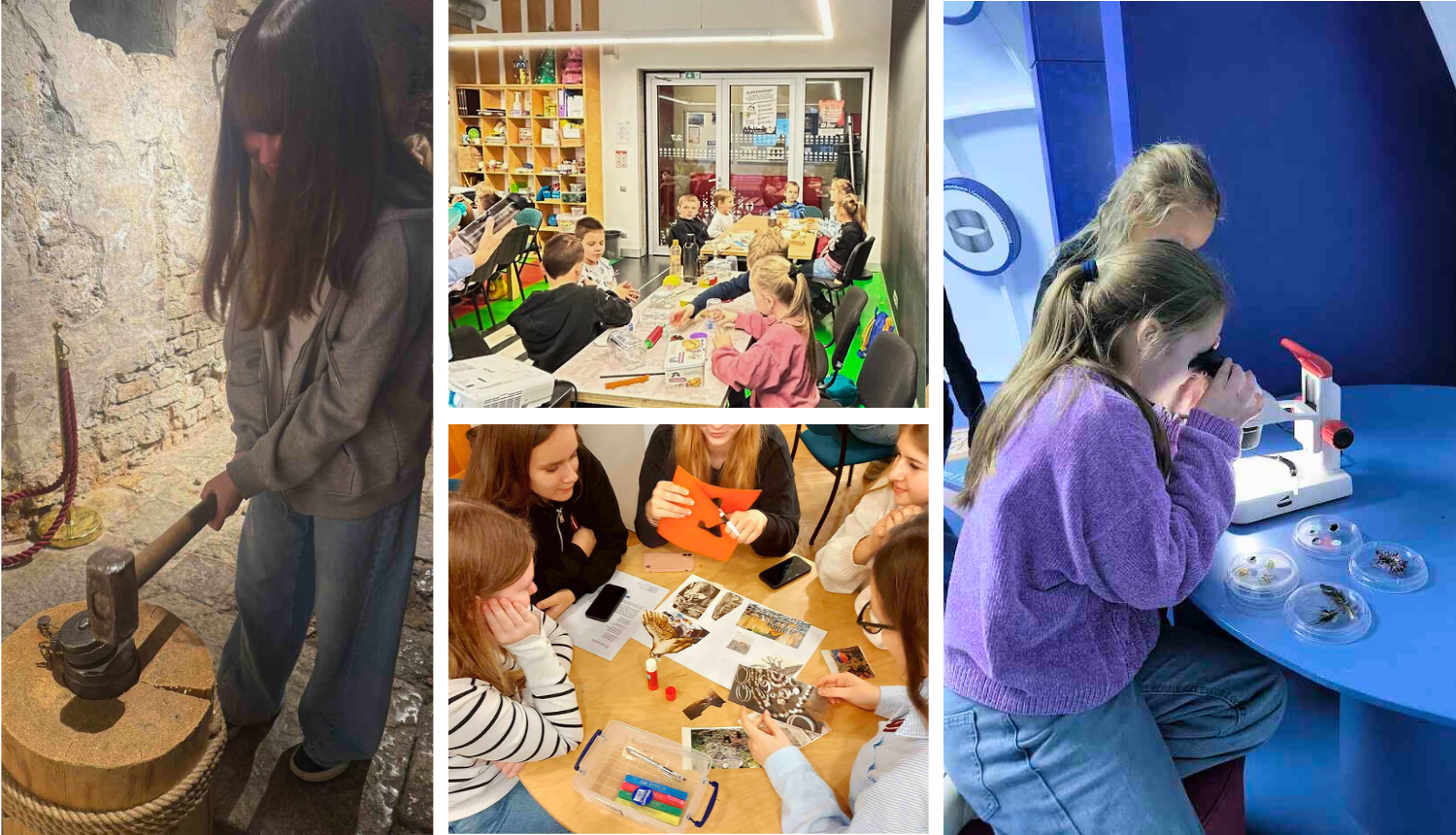 Ludzas pilsētas vidusskolā mācību process ar STEM projektu novembrī